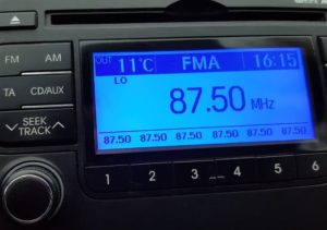 FM bandscan Praha