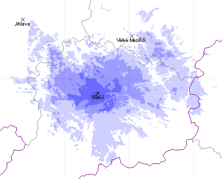 T - mapka zsahu 92.4 MHz Teb (Kiss Hdy)