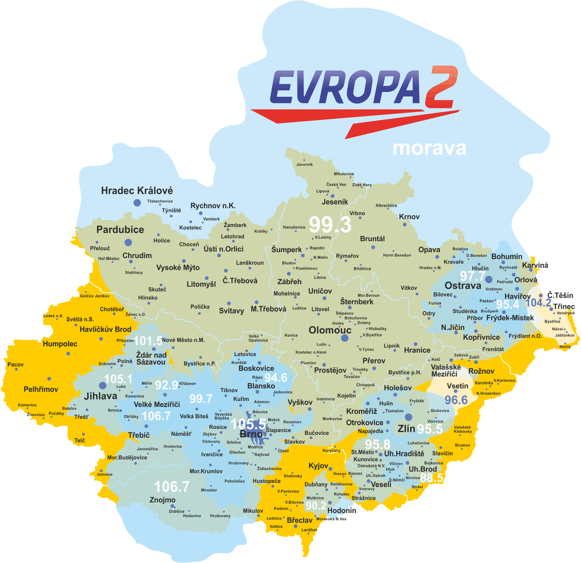 Evropa 2 Morava 2011