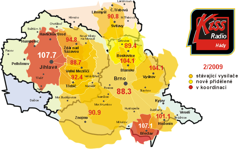 mapka pokryt Kiss Hdy 2/2009