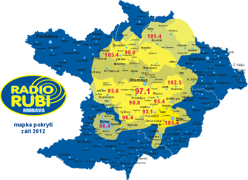 Pokryt Radia Rubi 9/2012