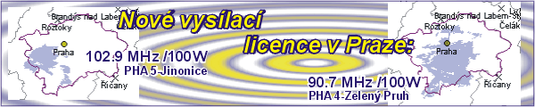 nov vyslac licence v Praze - 2008