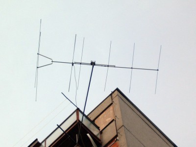 anténa A - 7p. horizontal na V-JV (Brno, Bratislava, Wien)