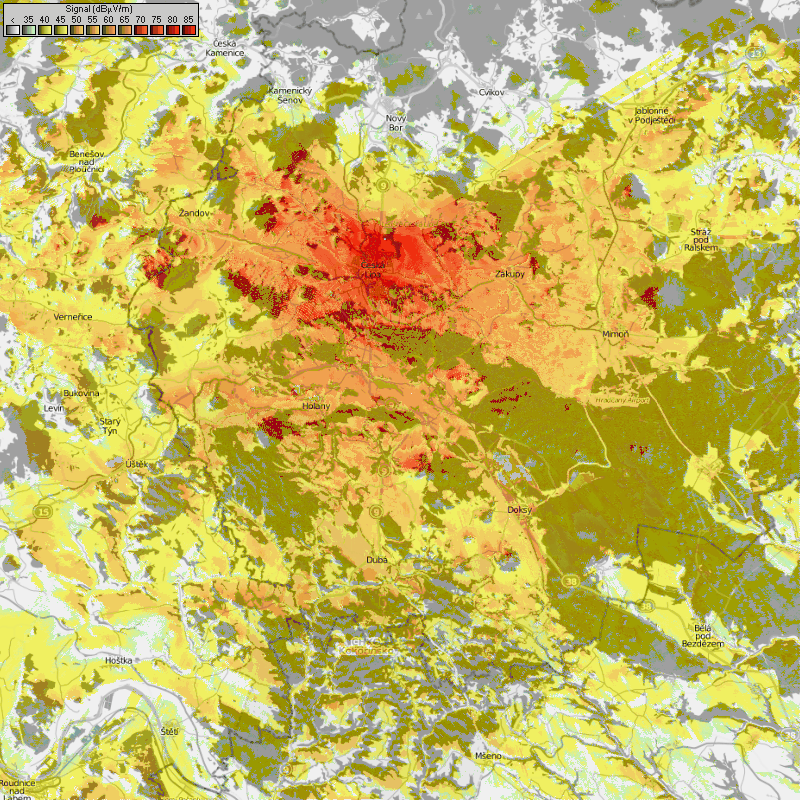 mapka 200W ERP D=180 pro: esk Lpa/vodrna 376+20m