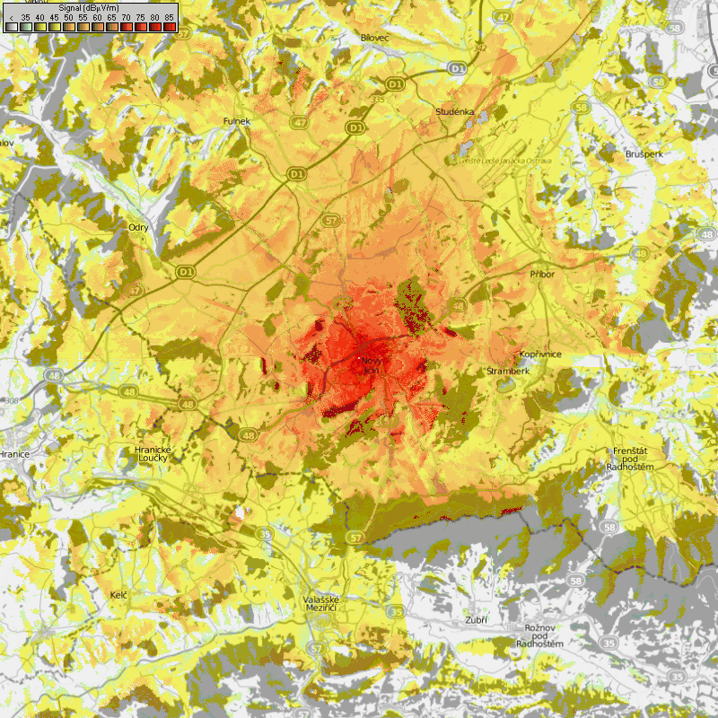 mapka 200W ERP (N) pro: Nov Jin/ul. Karla apka 291+30m