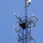 Brno - Husovice - detail dipólů Free Radia 107,0 MHz
